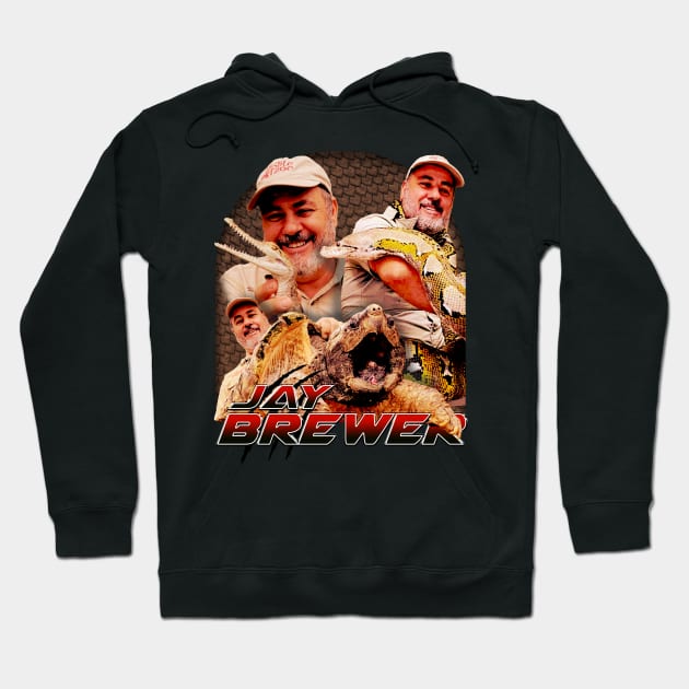 JAY BREWER BOOTLEG T-SHIRT Hoodie by Vinsgraphic 